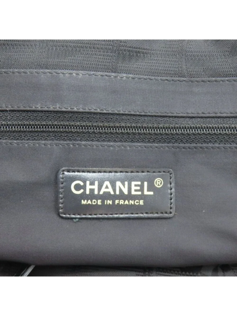 Chanel New Travel Line MM Tote Nylon Jacquard